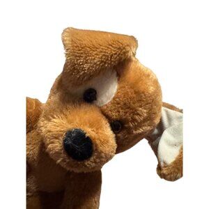 Build-A-Bear Workshop Brown Sugar Plush Sitting Brown Dog Stuffed Animal Soft